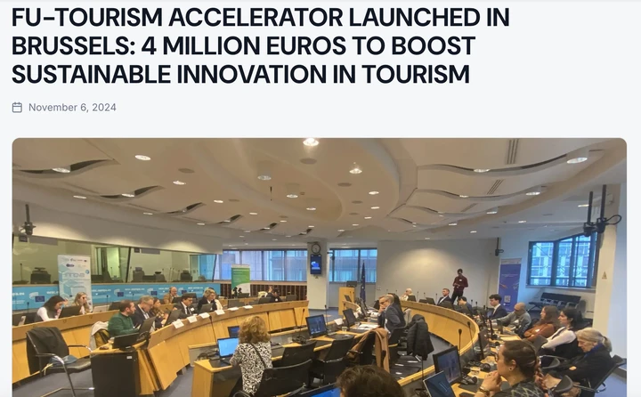 FU-TOURISM · Lanzamiento en Bruselas